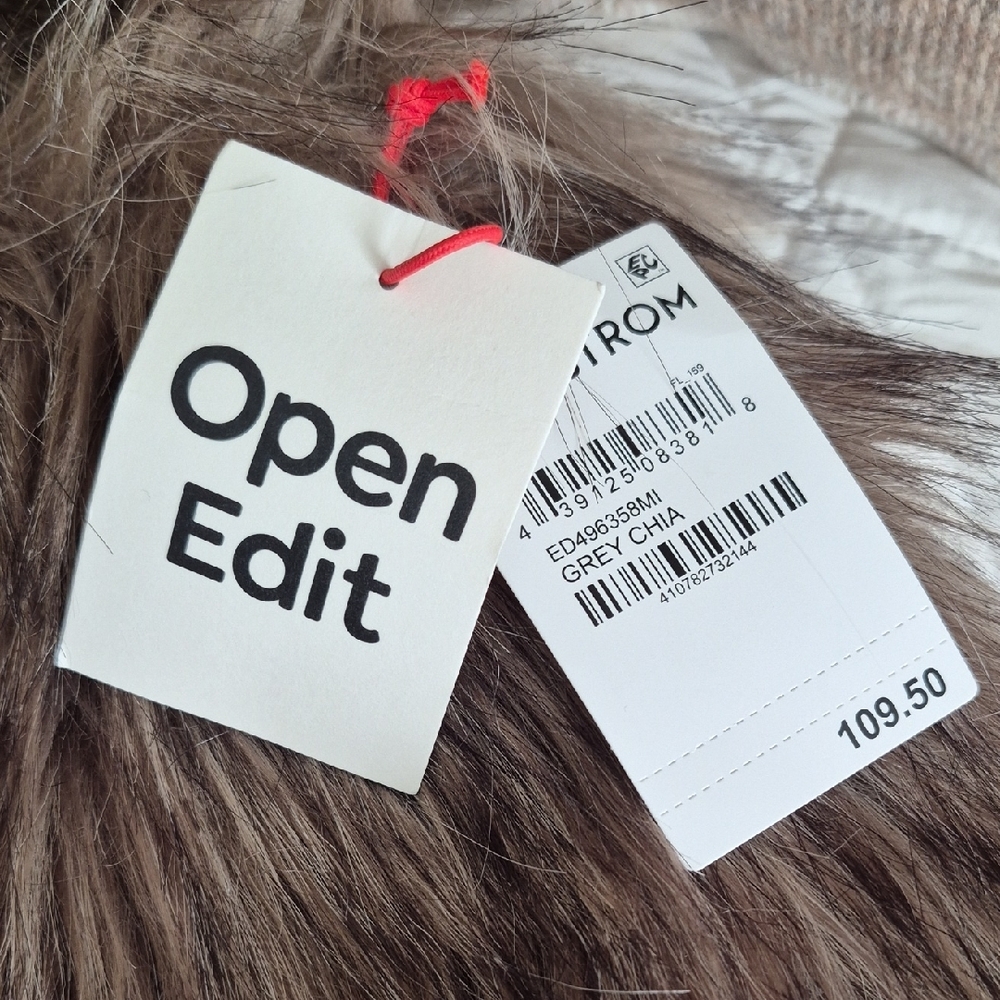 Open Edit Women's Faux Fur Vest - Brown - Picture 2 of 9